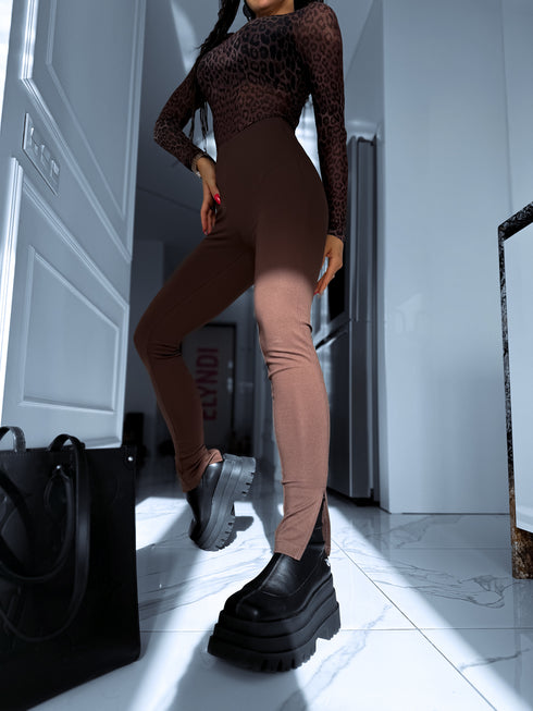 Choco, LUX legingi ar šķēlumiem LM1173